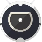 Roomba Style Cleaning SVG Icon